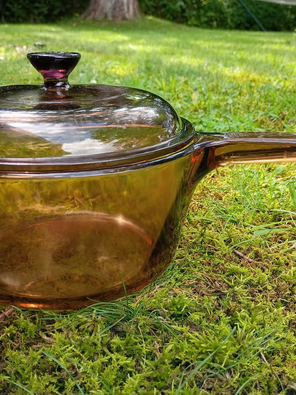 Vintage Corningware Visionware 1.5L Saucepan With Lid